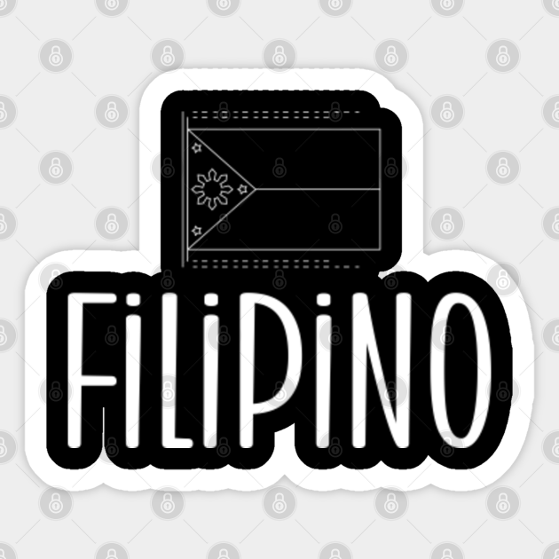 Philippines flag Filipino Tagalog word Philippines Flag Filipino